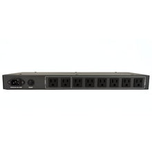 Load image into Gallery viewer, WAudio 1U Rackmount Power Conditioner - AC Noise Power Filter, Mains Purifier with Surge Protection (Black)