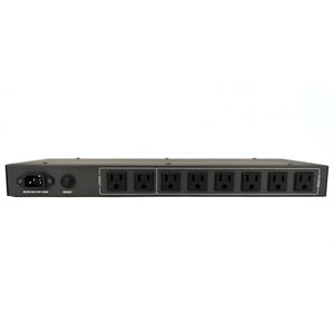 WAudio 1U Rackmount Power Conditioner - AC Noise Power Filter, Mains Purifier with Surge Protection (Black)