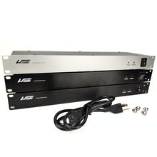 Load image into Gallery viewer, WAudio 1U Rackmount Power Conditioner - AC Noise Power Filter, Mains Purifier with Surge Protection (Black)
