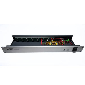 WAudio 1U Rackmount Power Conditioner - AC Noise Power Filter, Mains Purifier with Surge Protection (Black)