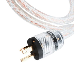WAudio Audiophile AC Power Cable for HiFi Systems (3.3FT~10FT)