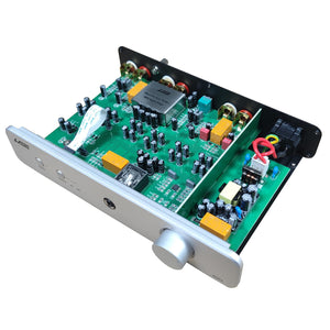 WAudio High Fidelity Phono Preamplifier for MM/MC Turntables (Silver)
