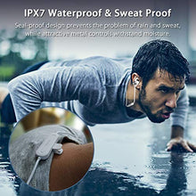 Load image into Gallery viewer, Wireless Headphones, JUSTNEED Bluetooth 5.0 Earphones, Sweatproof IPX7 Sport Earbuds w/Mic and Noise Isolating, in Ear Headphones for Running Workout, 10 Hours Playtime