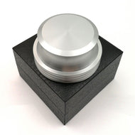 Record Weight Turntable Vinyl Clamp LP Disc Stabilizer in Silver Finish